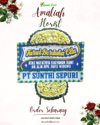 Papan Bunga Duka di Talang