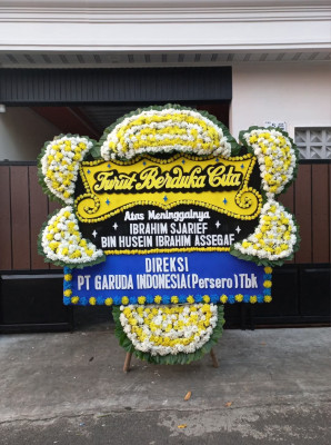 Papan Bunga Duka di Talang