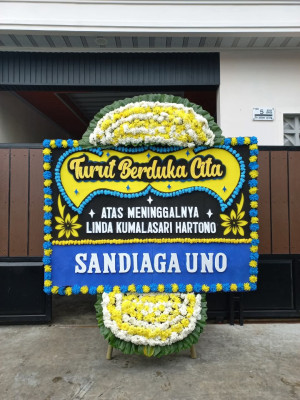 Papan Bunga Duka di Talang